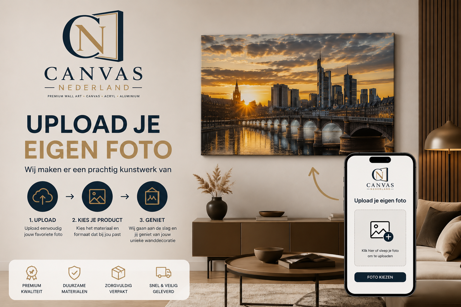 Upload je eigen foto